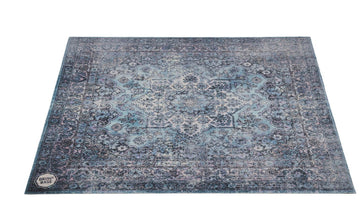 RWP185-TRQ - Pro X-Heavy 7kg Road Worn Turquoise Persian Drumteppich - 1.85 x 1.60m
