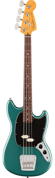 Fender American Professional Classic Mustang Bass RW Faded Sherwood Green Metallic - Überholt