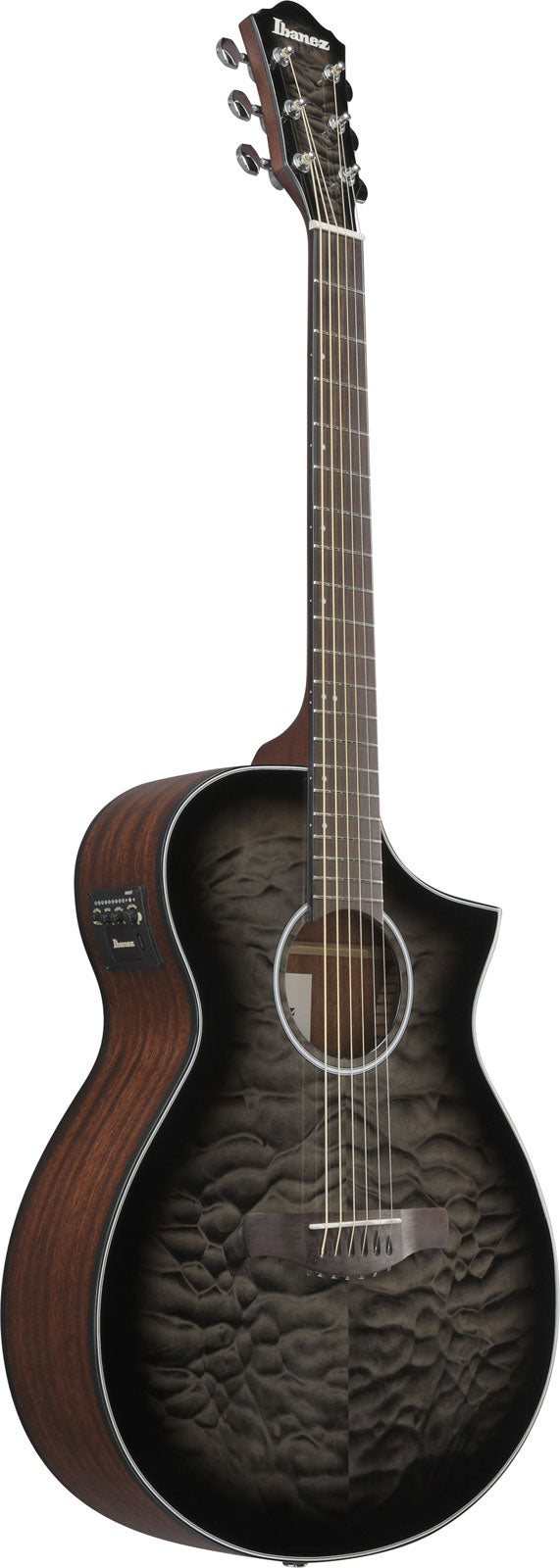 AEWC16QATKH Transparent Black Sunburst