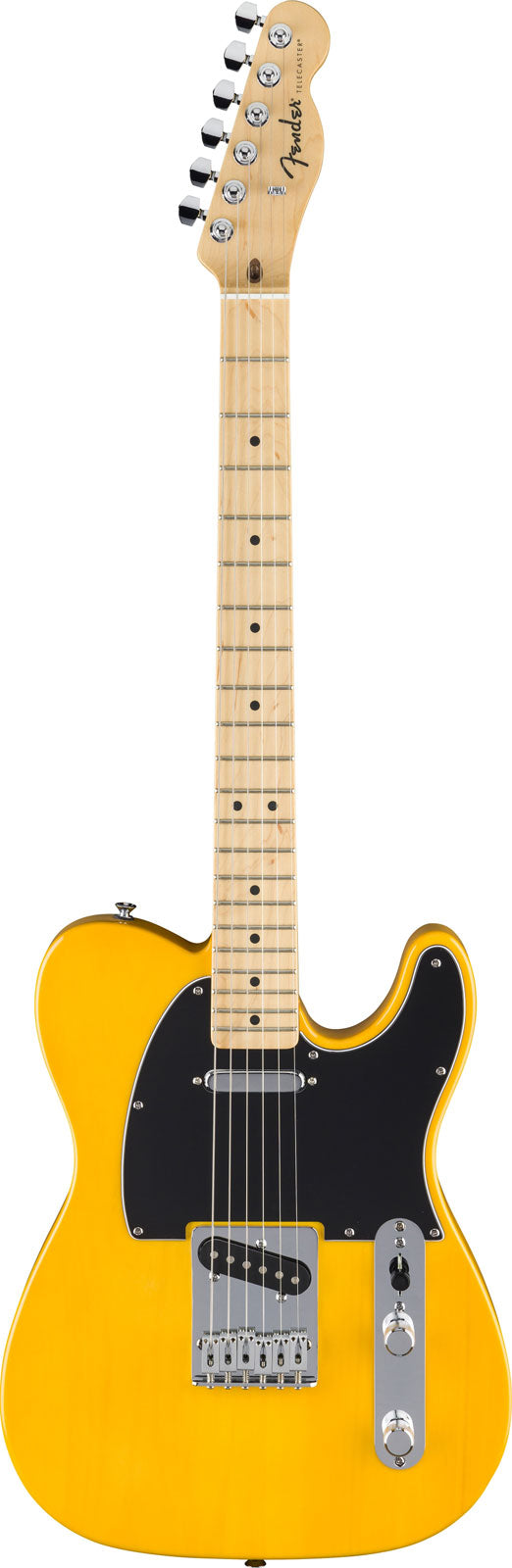 Standard Telecaster MN Battipenna nero Biondo caramello