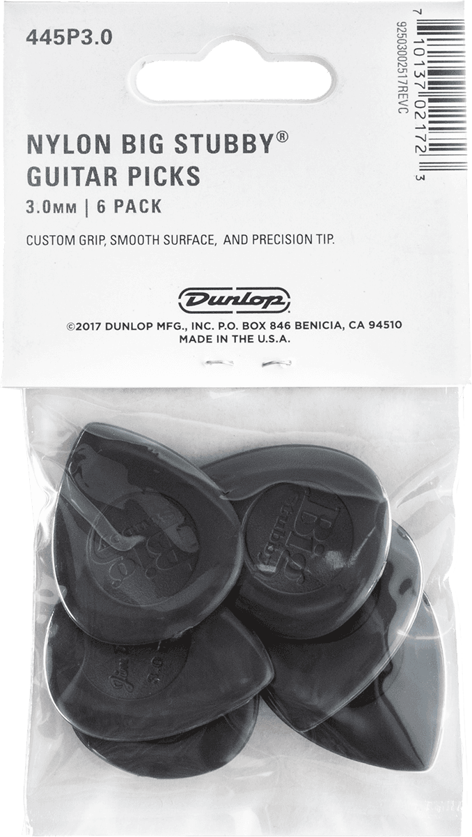 6 x 3,00mm Nylon Big Stubby