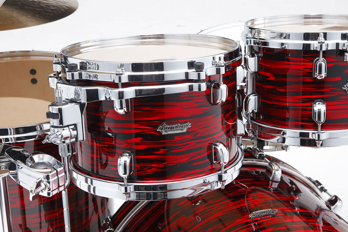 Starclassic Maple Stage 22 Chrome / Red Oyster