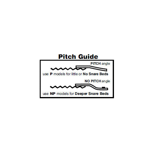 FC1416NP Timbre 14" 16 Spirales Carbone Sans Pitch