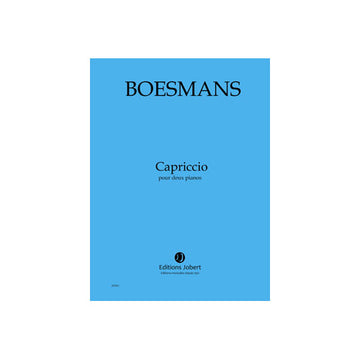 Boesmans - Capriccio - 2 Pianos et Orchestre
