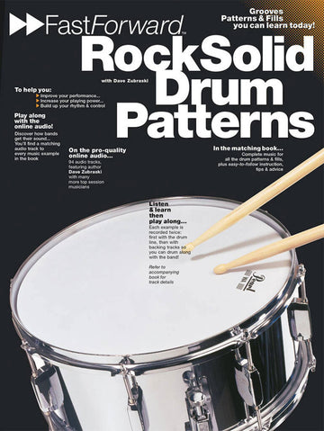 Fast Forward Rock Solid Drum Patterns + Audio - Batteria