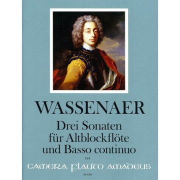 Wassenaer Unico - Drei Sonaten - Altblockflöte und Basso continuo