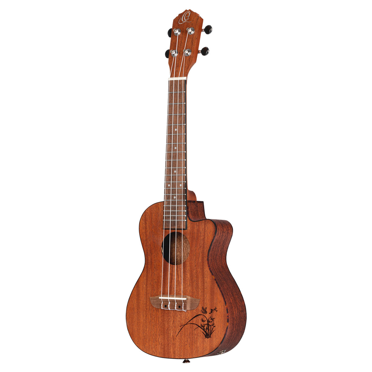 Konzert-Ukulele Mahagoni CW EQ