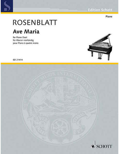 Rosenblatt - Ave Maria - Piano (4 Hets)
