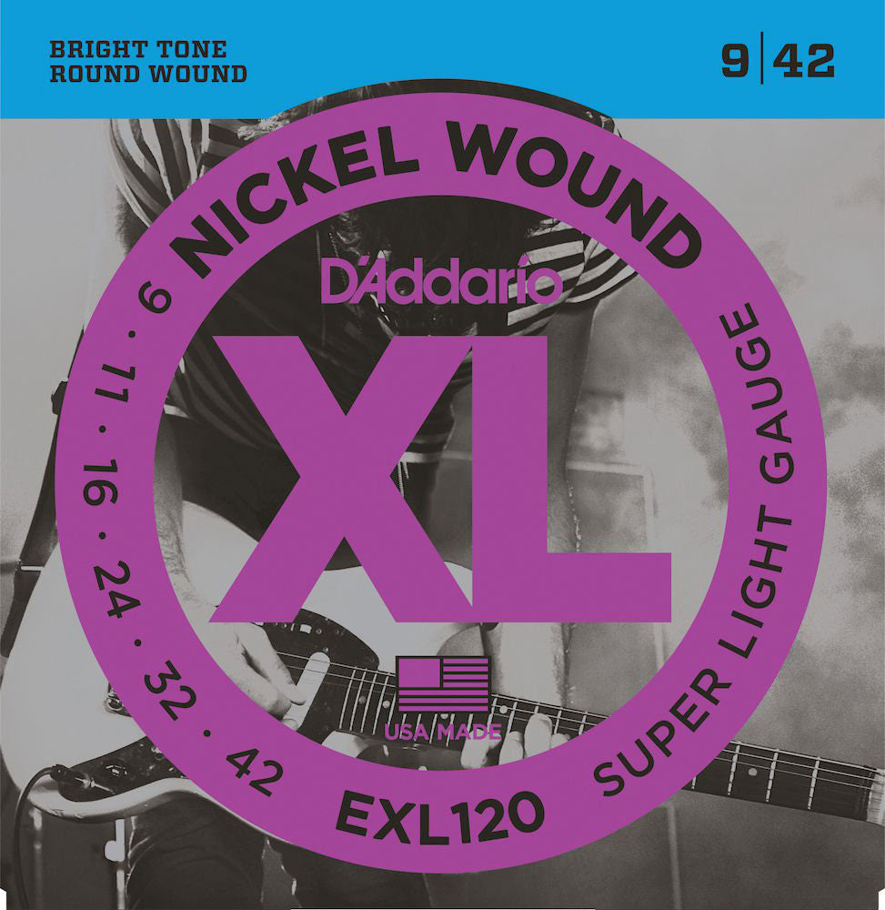 D'ADDARIO EXL120 SUPER LIGHT 9-42
