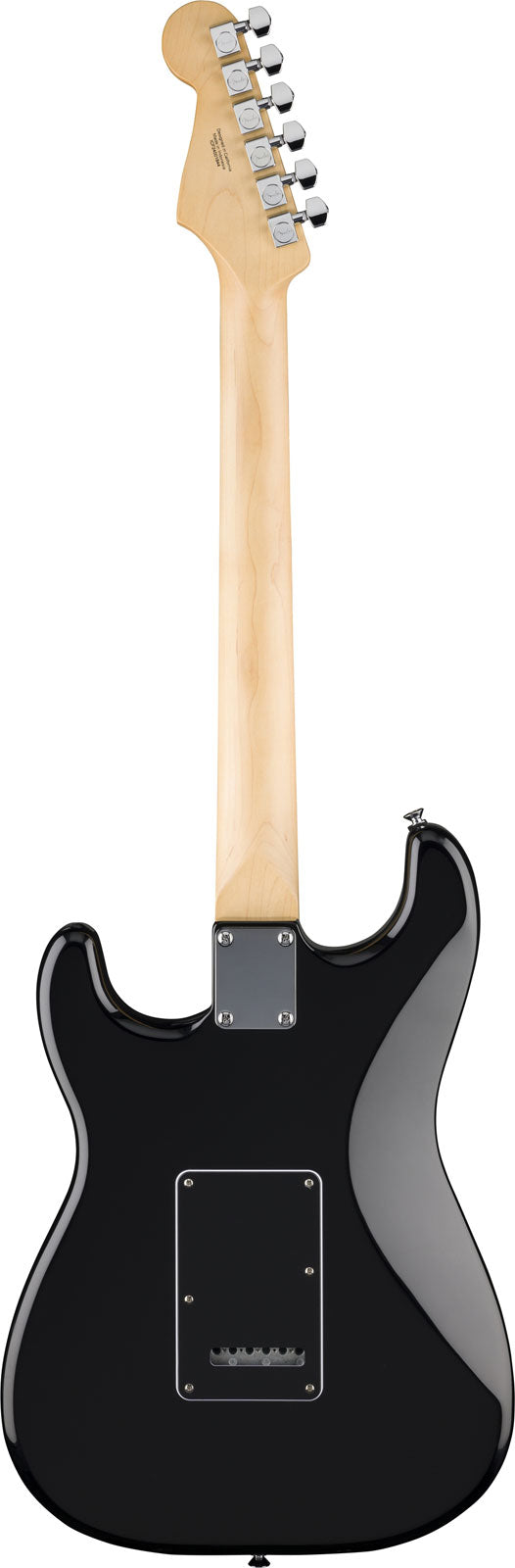 Standard Stratocaster HSS LRL Schwarzes Schlagbrett Schwarz