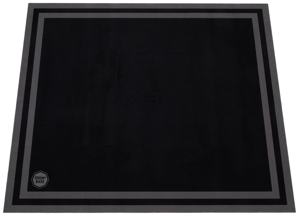 Suspension Libre & Réduction du Bruit d'Impact de 27dB - Tapis de Batterie 1.85 x 1.65m - Stage Black