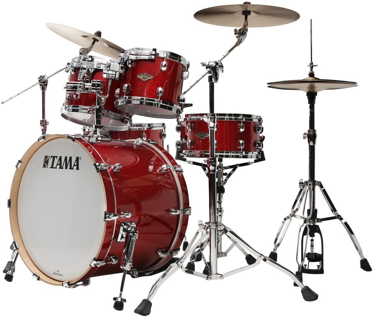 WBR42S-GRS - Starclassic Walnut/Birch Stage 22" GARNET RED SPARKLE