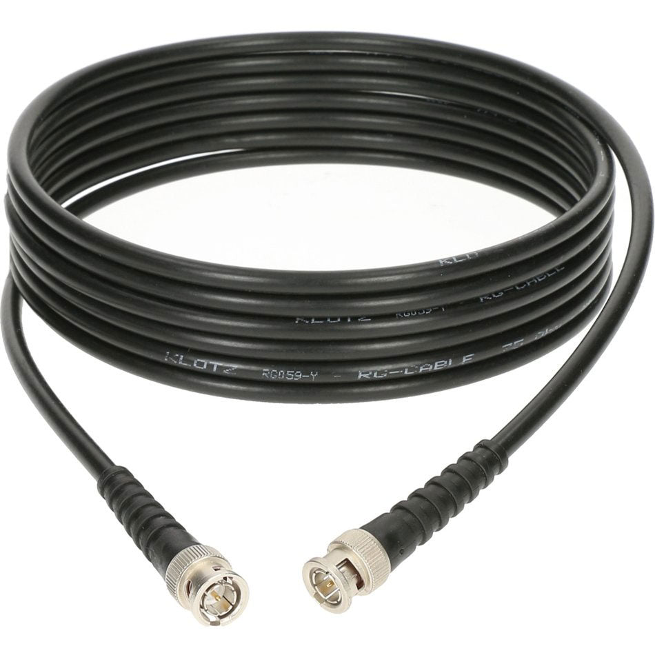 Klotz SWCT0050 VIDEO CABLE BLACK RG59 5M BNC - BNC