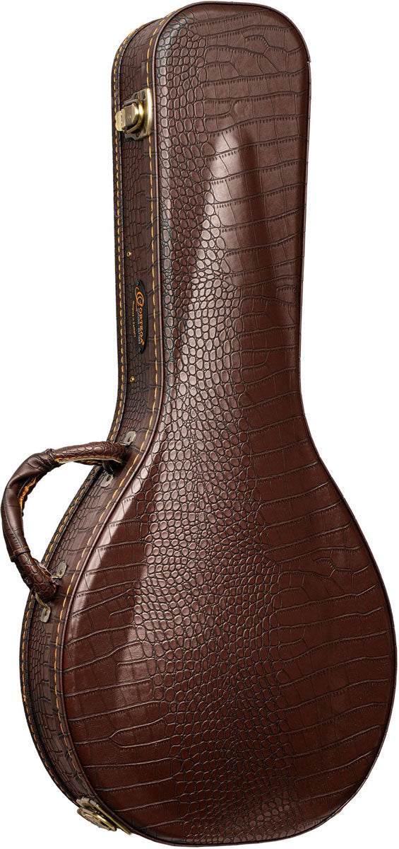 Americana A-Style-Mandoline + Croco-Lederkoffer