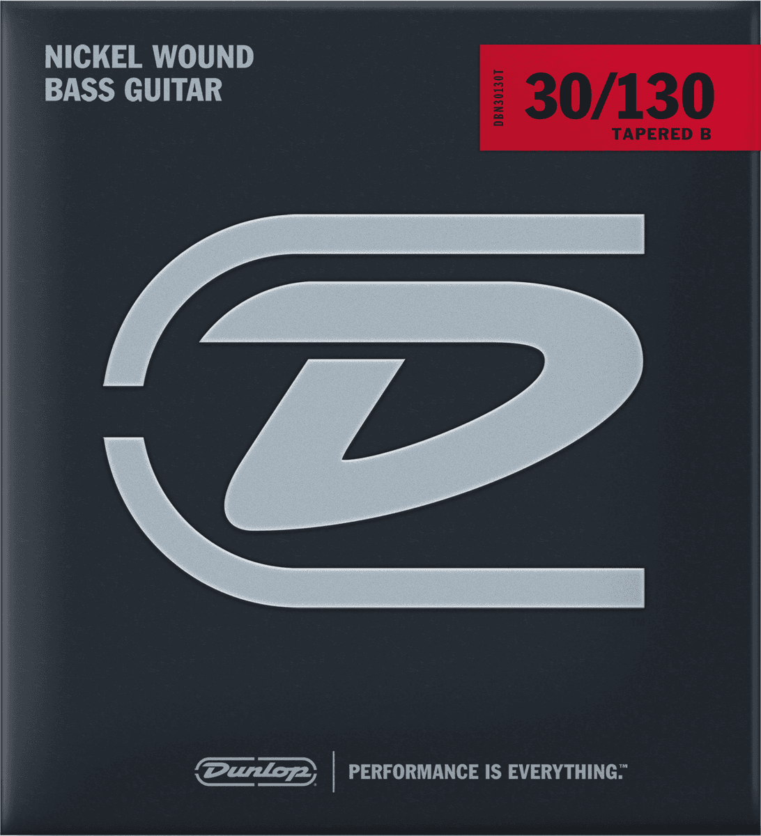 BASS ROUND WIRE NICKEL NICKEL TAPERED STRINGS 6 STRINGS 30-130