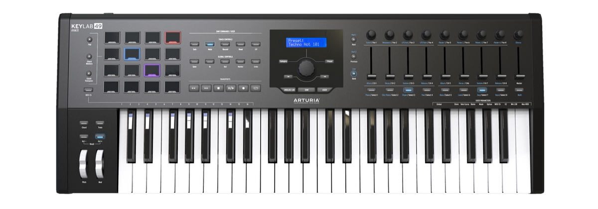 Keylab 49 MKII Nero