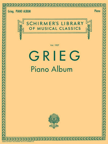 GRIEG E. - PIANO ALBUM