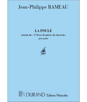 RAMEAU - LA POULE - PIANO