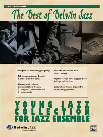 BEST BELWIN JAZZ : YOUNG JAZZ ENSEMBLE - TROMBONE 2
