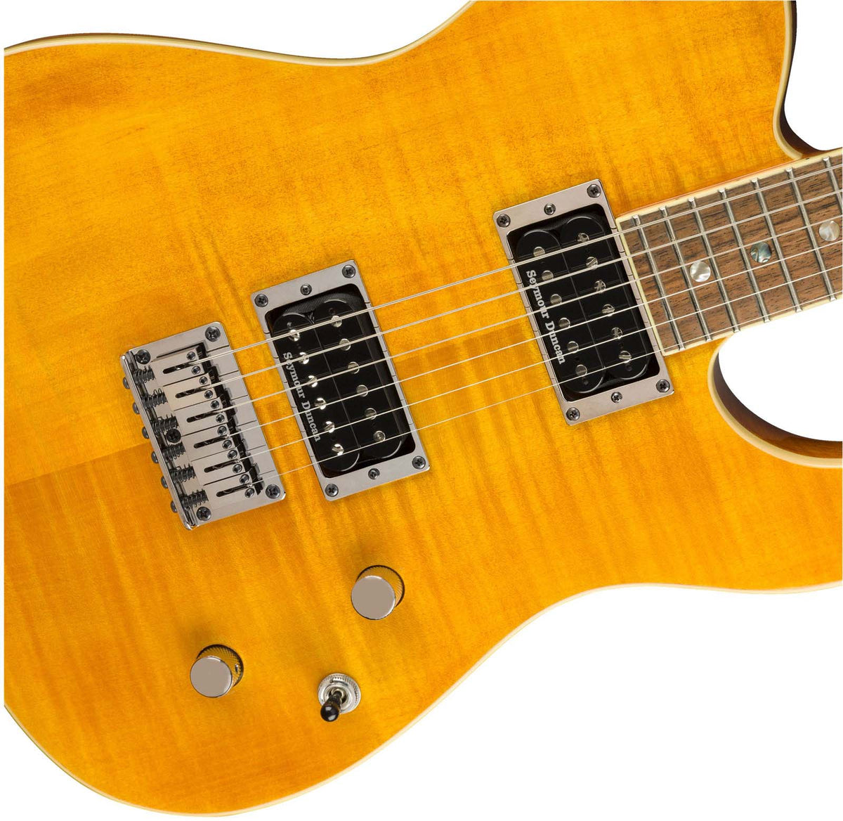 Telecaster Fmt HH Custom LRL Ltd Bernstein - Überholt