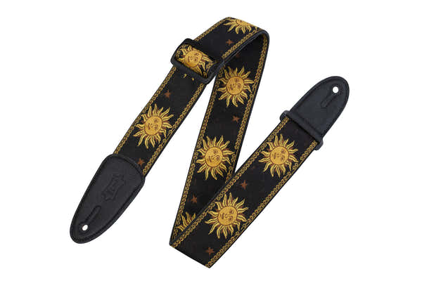 5 CM Polypropylene & Cuir Motifs Soleil Black