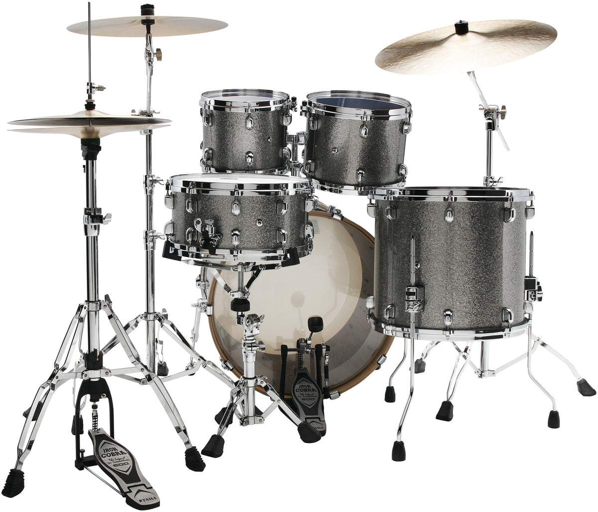 WBR42S-SSS - Starclassic Walnut/Birch Stage 22" SMOKED SILVER SPARKLE