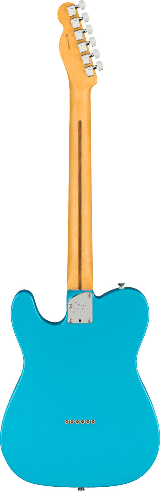 Telecaster American Professional II MN Miami-Blau