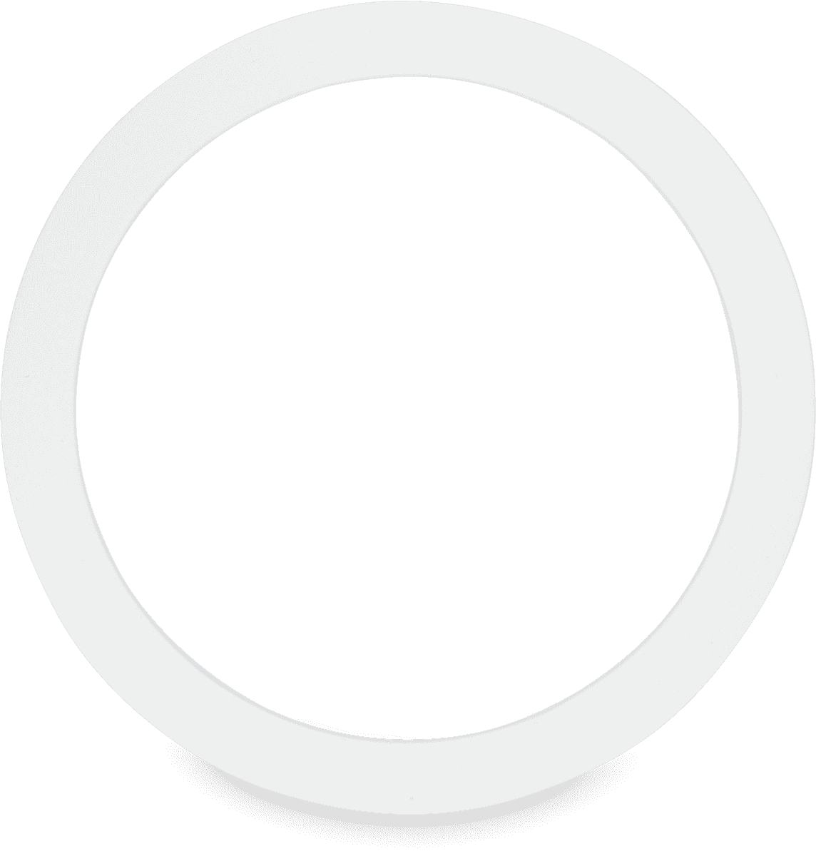 PORT HOLE 2" WHITE