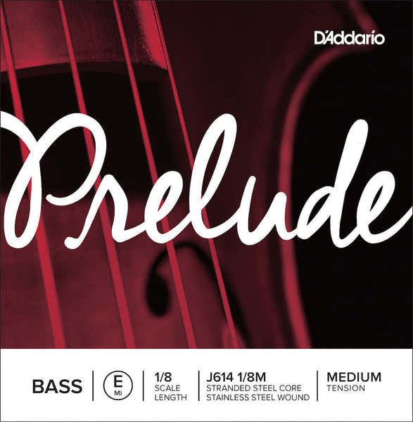 D'ADDARIO Corde (mi) Pour CONTREBASSE1/8 Prelude Medium
