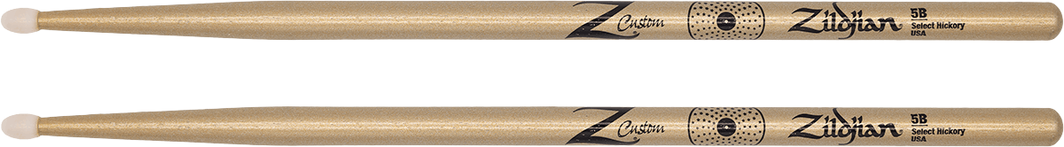 DRUMSTICKS Z-CUSTOM 5B GOLD CHROMA NYLON