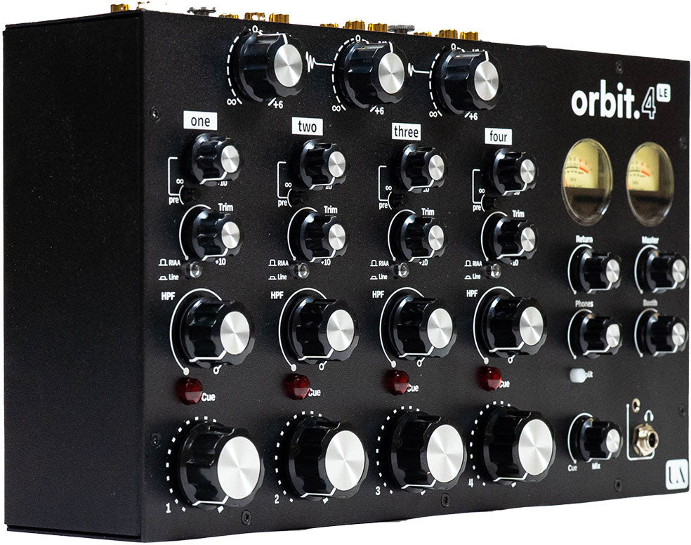 ORBIT.4 LE 4-CH Rotary Desktop Mixer with 3-Band Isolator
