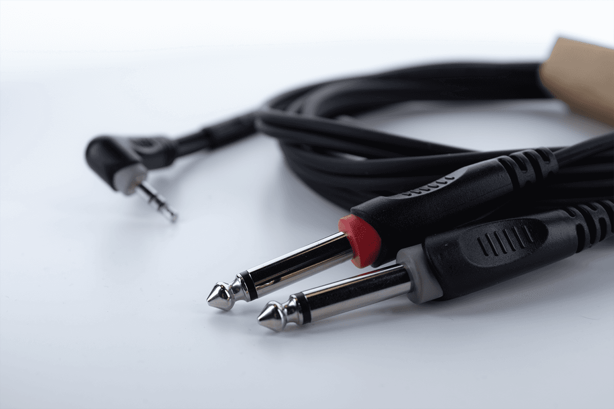 Cavo Y Mini-jack Stereo Angolato / 2 Jack Mono 3 M