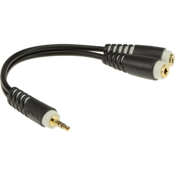 AYB-4 Adaptateur Y 20 CM Mini Jack - 2 Mini Jack F