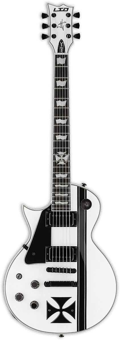 Signature James Hetfield Ironcross Snow White Lh