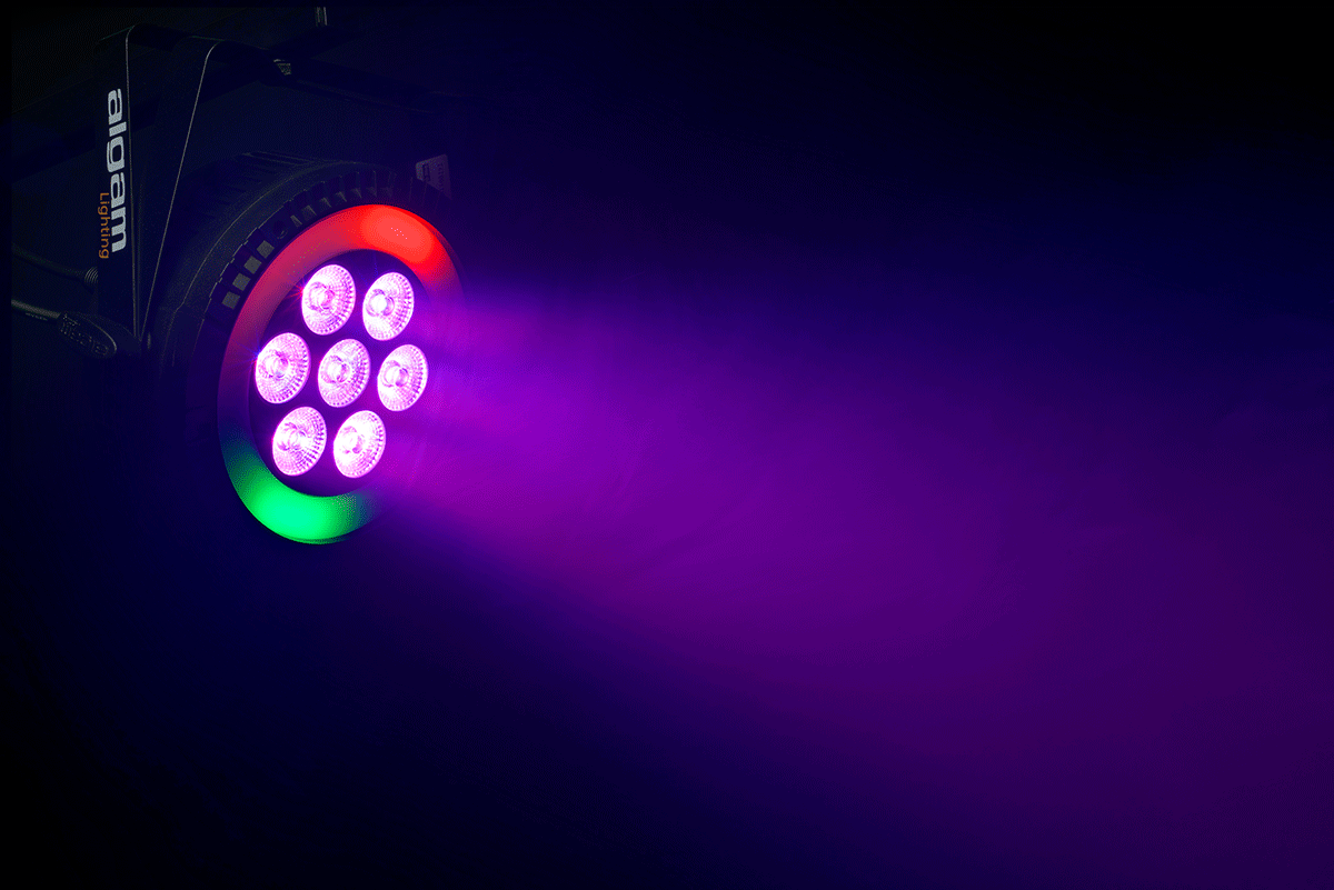 PAR WASH 7X6W + LED RING