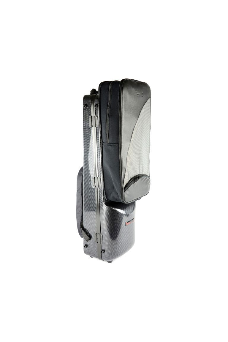 Étui Clarinette Basse Ut Hightech + Étui 2 Clarinettes Sib/La - Noir Carbone