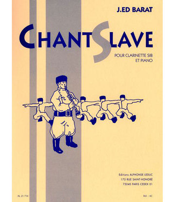Barat - Chant Slave - Clarinette & Piano