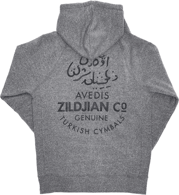 "S" Graue Zildjian Kapuzenjacke