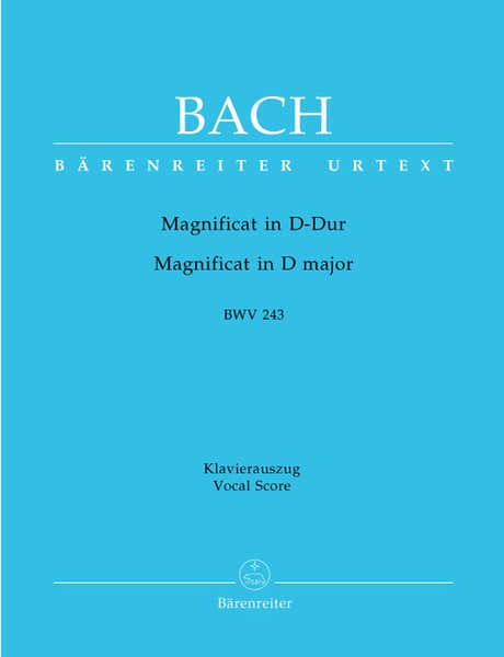 J.S. - Magnificat En Re Majeur Bwv 243 - Reduction Ch Piano