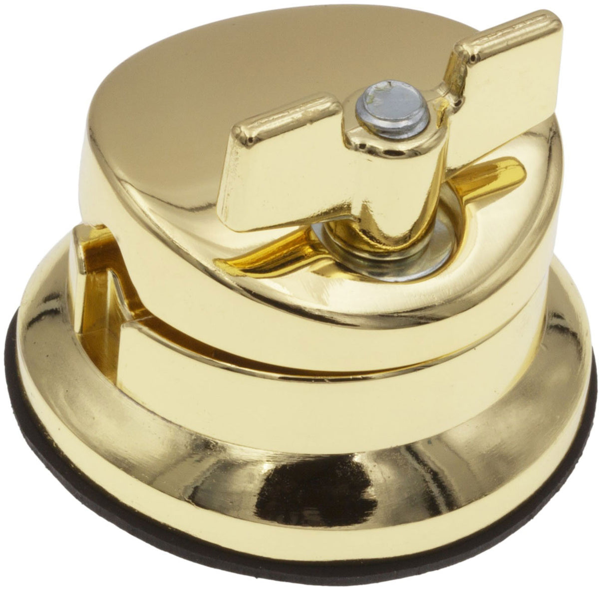 TB10BR - Coquille Ronde Deluxe Support Tom / Tom Basse Doré 50mm (x1)