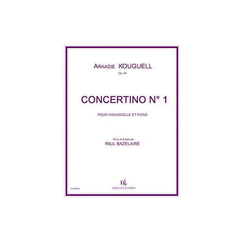 Kouguell - Concertino No.1 Op.44 - Violoncelle et Piano