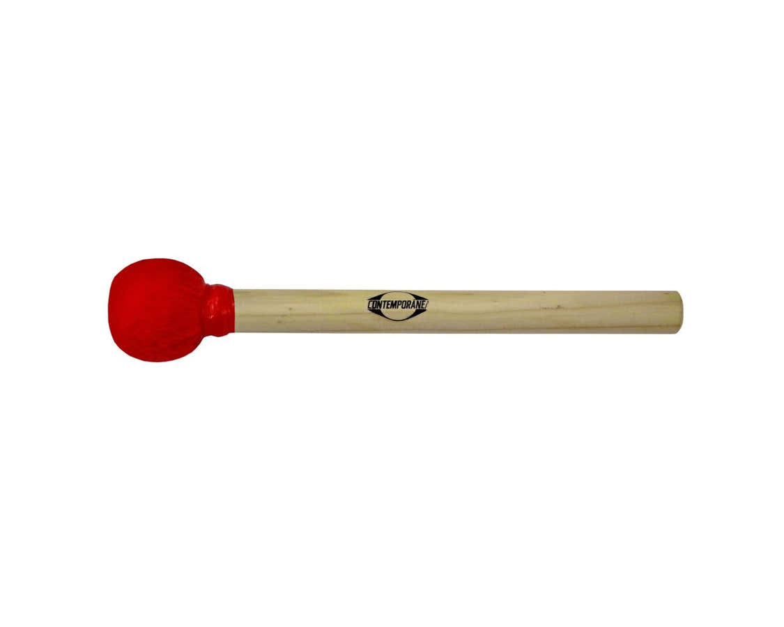 G-BS07R - Mailloche De Surdo Rouge Bois Bois 30CM