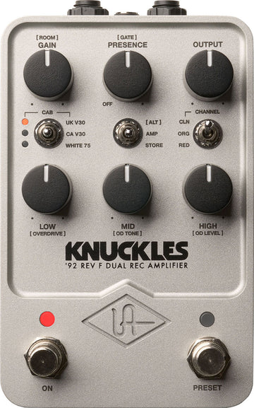 UAFX Knuckles '92 Rev F Dual Rec Amplifier