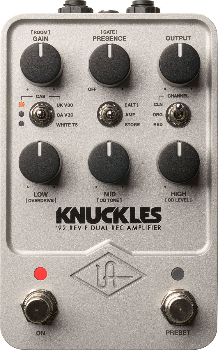 UAFX Knuckles '92 Rev F Dual Rec Amplifier