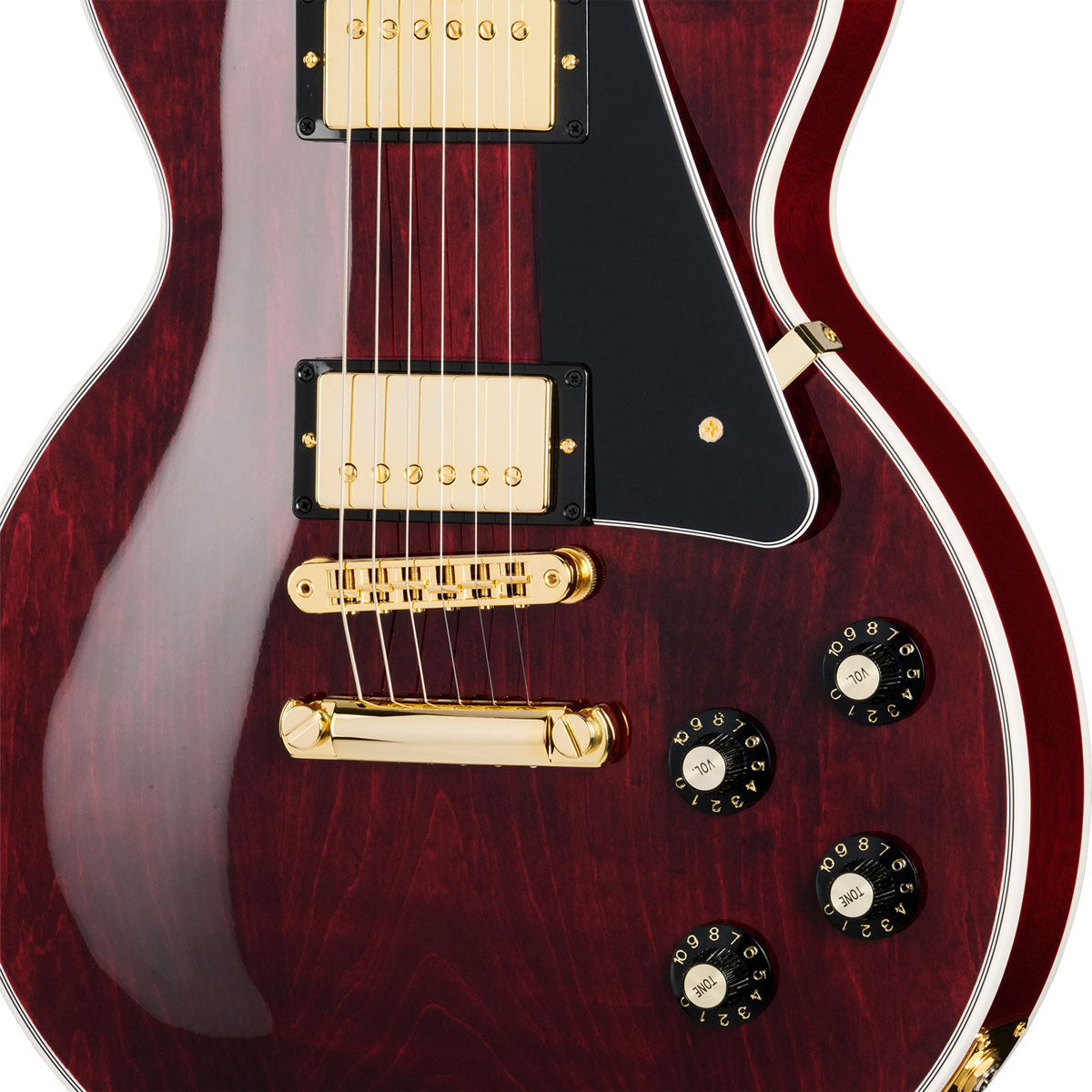 Les Paul Custom 70s Rosso vino Originale