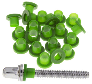 TRW100G Rondelles Nylon Pour Tirants Vert (X100)