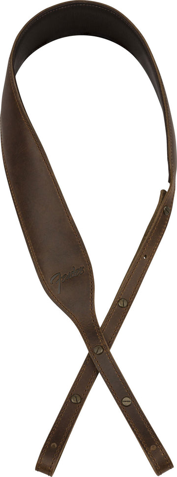 Paramount Cinghia in pelle per banjo marrone