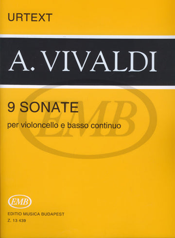 Vivaldi A. - 9 Sonate - Cello