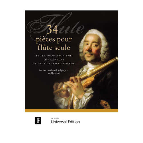 Universal Edition 34 Pièces Pour Flûte Seule - Flute