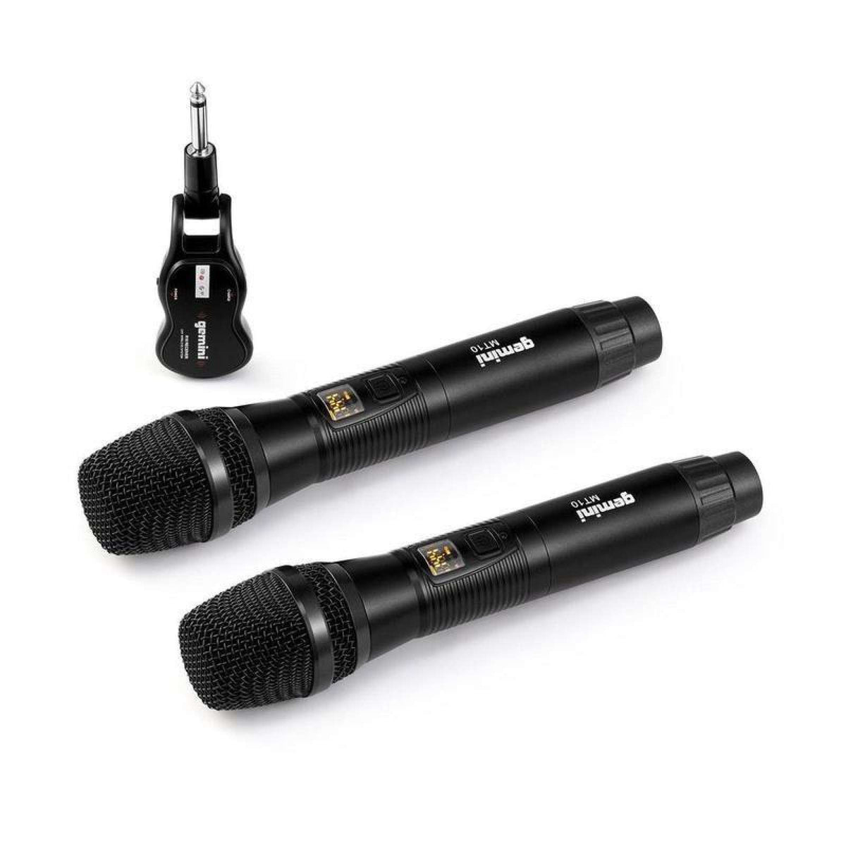 GMU-M200 - DOPPIA MANO UHF + RICEVITORE A BATTERIA